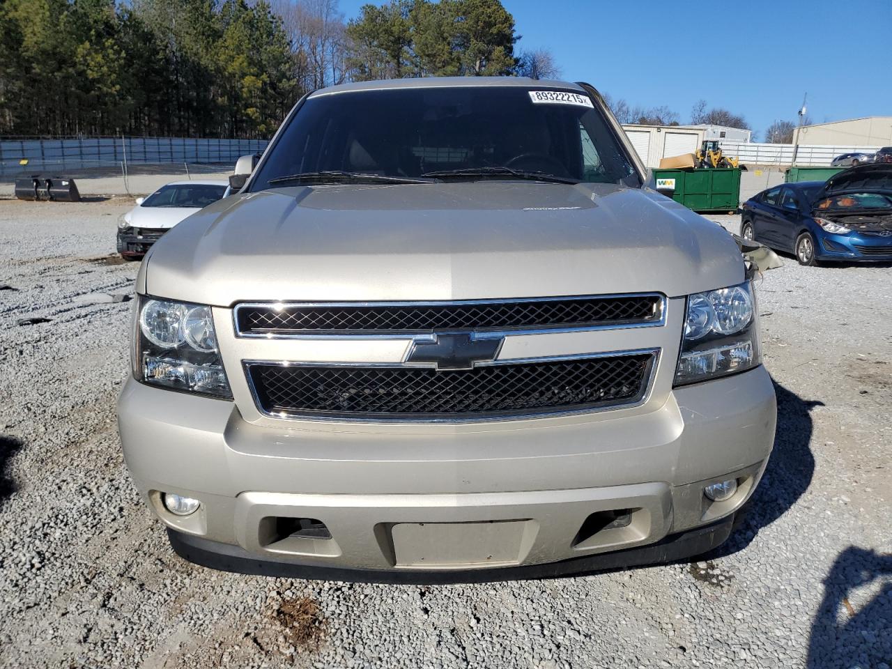 2013 Chevrolet Tahoe VIN 1GNSCBE09DR297539 Copart auction photo, front end / side damage thumbnail 5