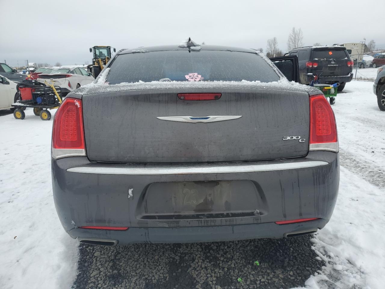 2015 Chrysler 300 VIN 2C3CCAET3FH802449 Copart auction photo, front end / side damage thumbnail 6