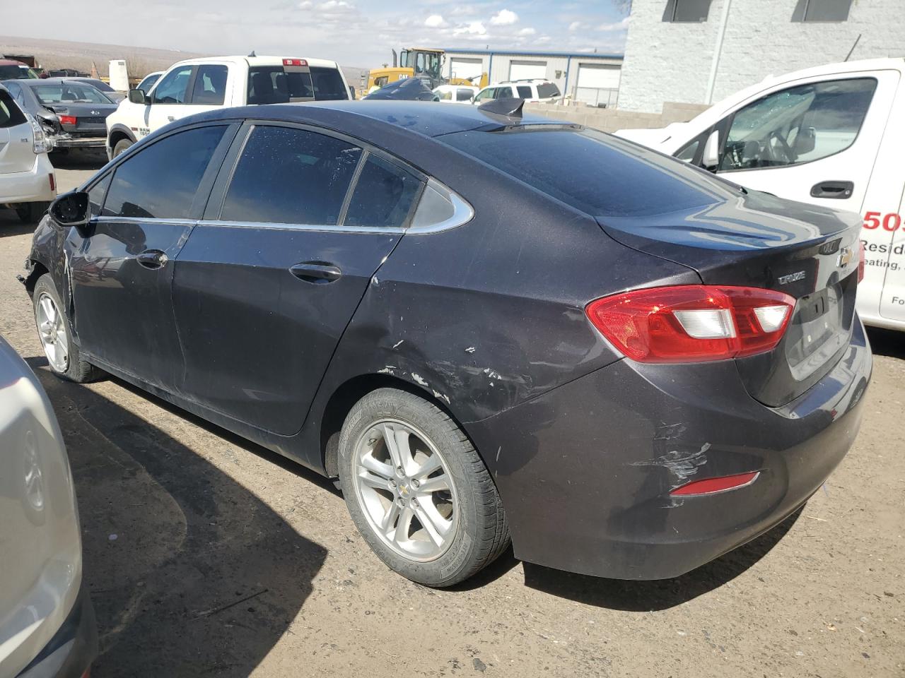 2017 Chevrolet Cruze VIN 1G1BE5SM7H7111261 Copart auction photo, front end / side damage thumbnail 2