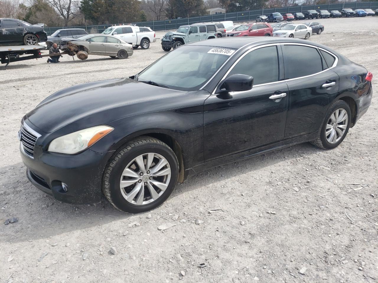2011 Infiniti M VIN JN1BY1AR2BM374273 - Copart auction photo