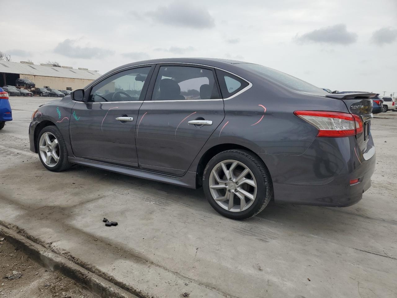 2014 Nissan Sentra VIN 3N1AB7AP6EL639631 Copart auction photo, front end / minor dent/scratches damage thumbnail 2