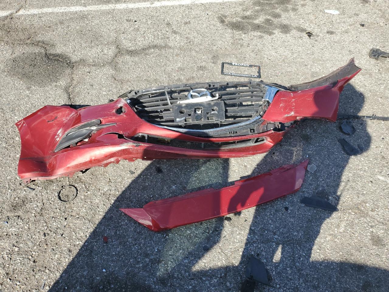 2017 Mazda 3 VIN 3MZBN1U77HM112307 Copart auction photo, front end damage thumbnail 12