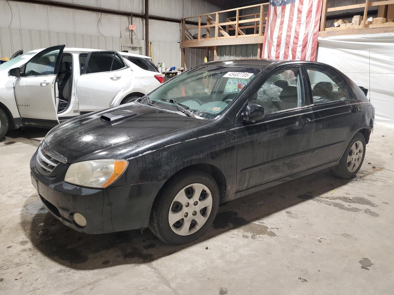 2004 KIA Spectra VIN KNAFE121545012030