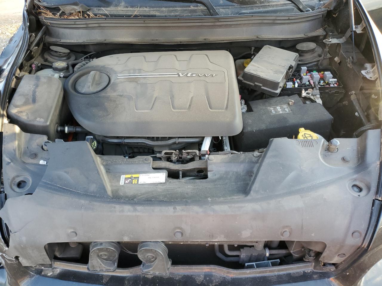 2016 Jeep Grand Cherokee VIN 1C4PJLDS9GW173385 Copart auction photo, side / front end damage thumbnail 12