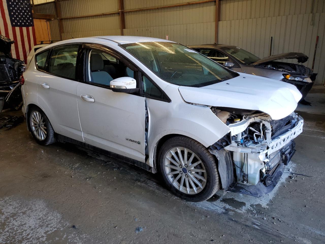2014 Ford C-MAX VIN 1FADP5AU4EL514036 Copart auction photo, front end damage thumbnail 4