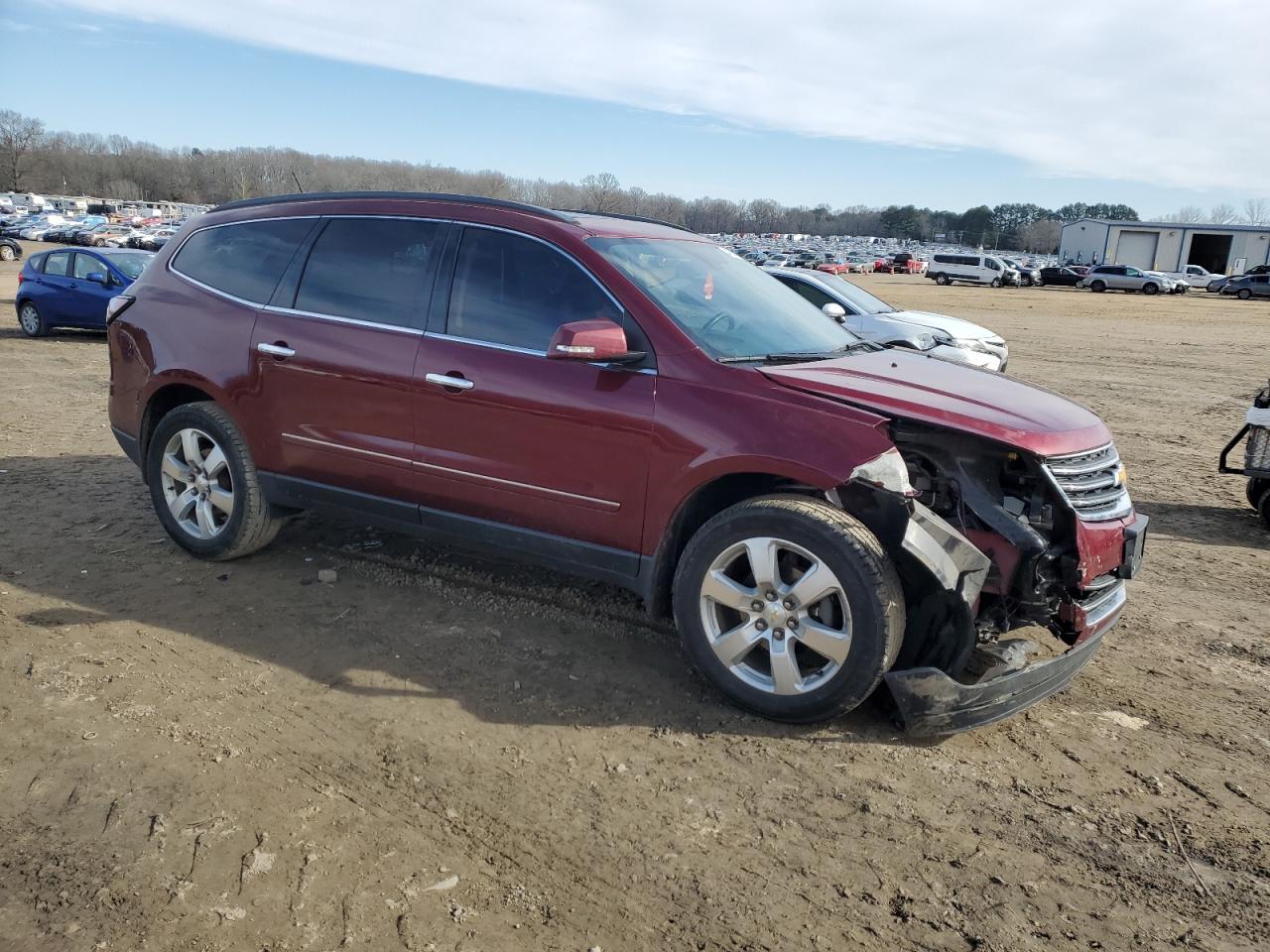 2016 Chevrolet Traverse VIN 1GNKRJKD0GJ283743 Copart auction photo, front end damage thumbnail 4