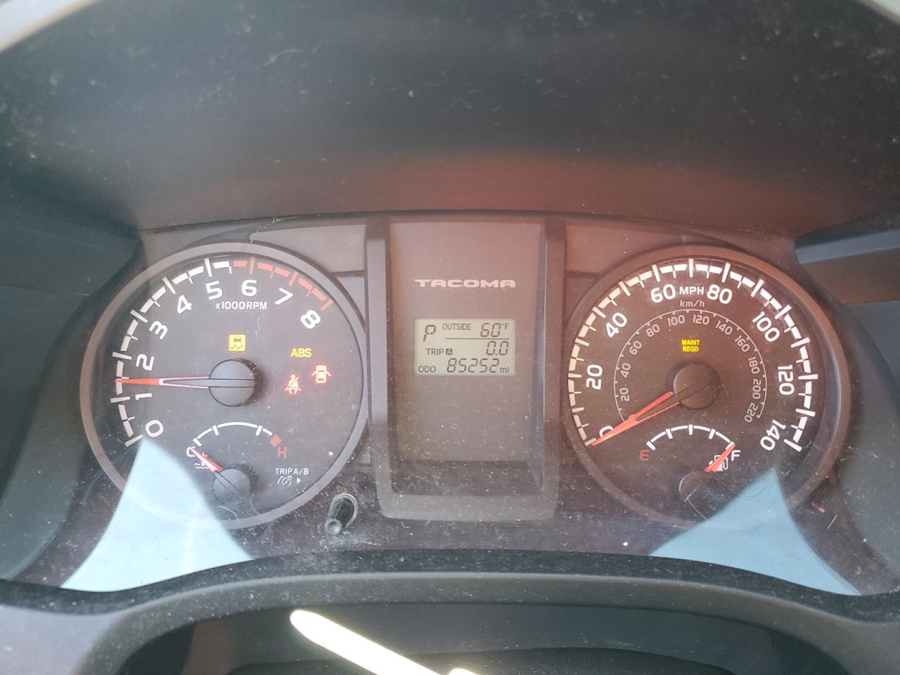 2016 Toyota Tacoma VIN 5TFRX5GN7GX070825 Copart auction photo, front end damage thumbnail 9