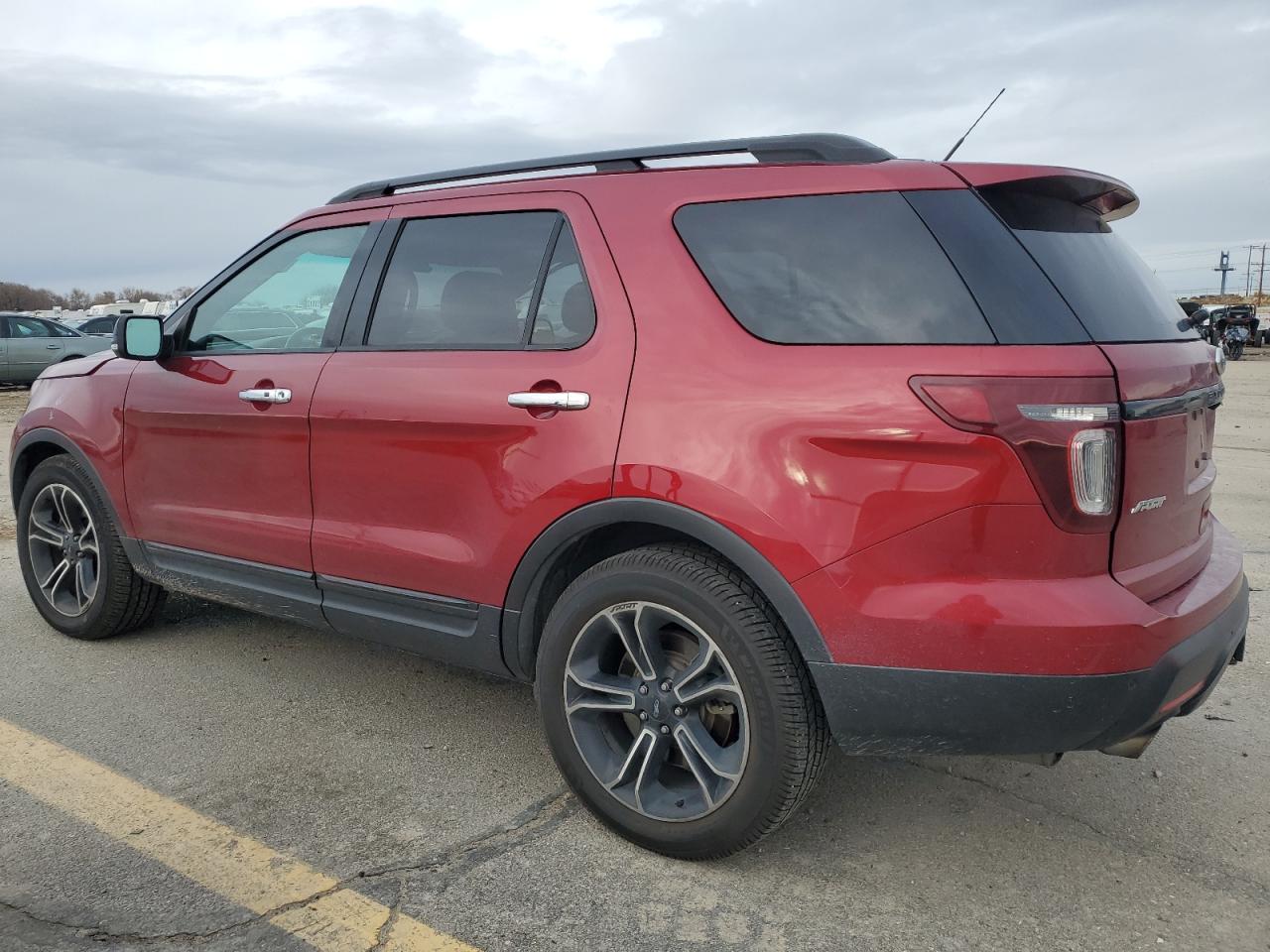 2014 Ford Explorer VIN 1FM5K8GTXEGA08051 Copart auction photo, front end / undercarriage damage thumbnail 2