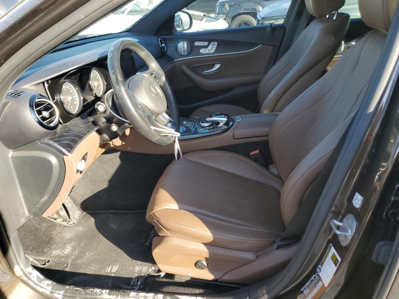 2017 Mercedes-Benz E-klasse VIN WDDZF4JB5HA056878 Copart auction photo, front end damage thumbnail 7