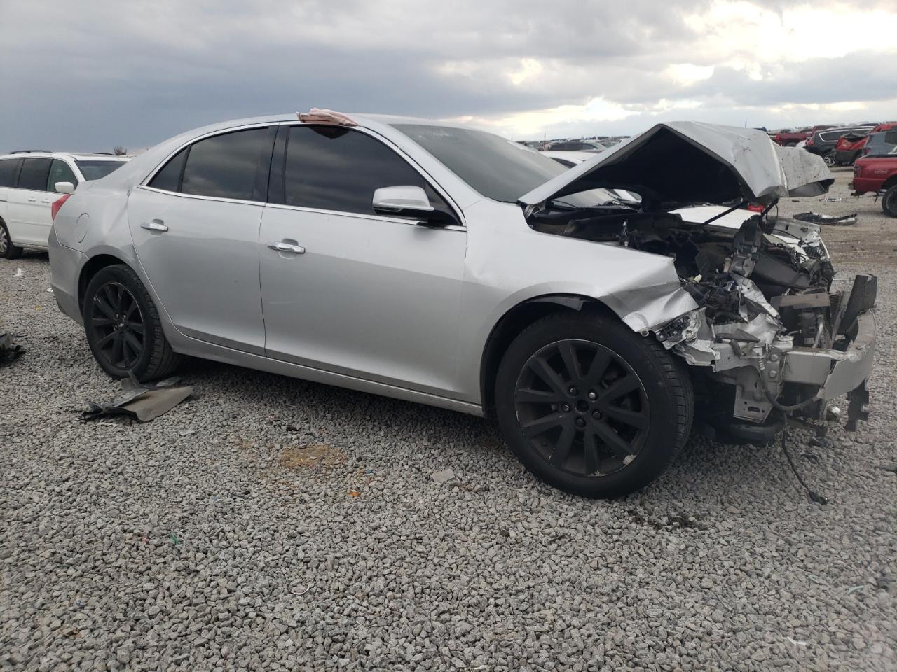 2015 Chevrolet Malibu VIN 1G11F5SL0FF298491 Copart auction photo, front end / rear end damage thumbnail 4