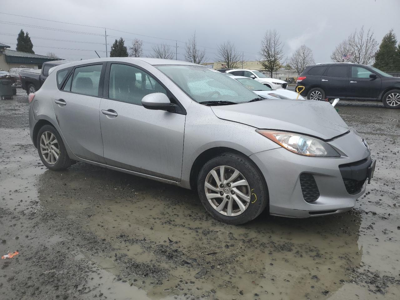2012 Mazda 3 VIN JM1BL1L89C1550237 Copart auction photo, front end damage thumbnail 4