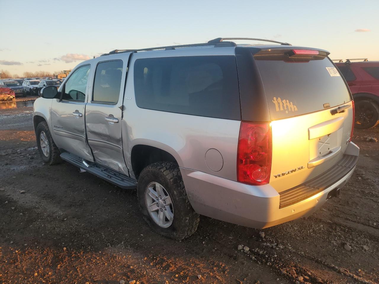 2013 GMC Yukon VIN 1GKS2KE76DR330896 Copart auction photo, side / rear end damage thumbnail 2