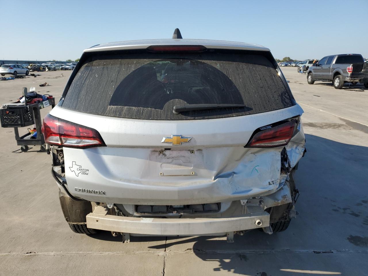 2022 Chevrolet Equinox VIN 3GNAXKEV2NL201397 Copart auction photo, rear end damage thumbnail 6