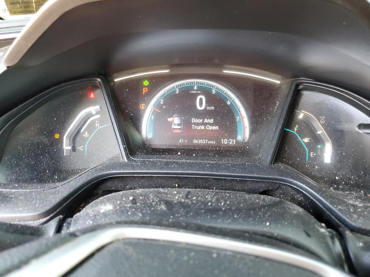 2019 Honda Civic VIN 2HGFC2F60KH531546 Copart auction photo, front end damage thumbnail 9