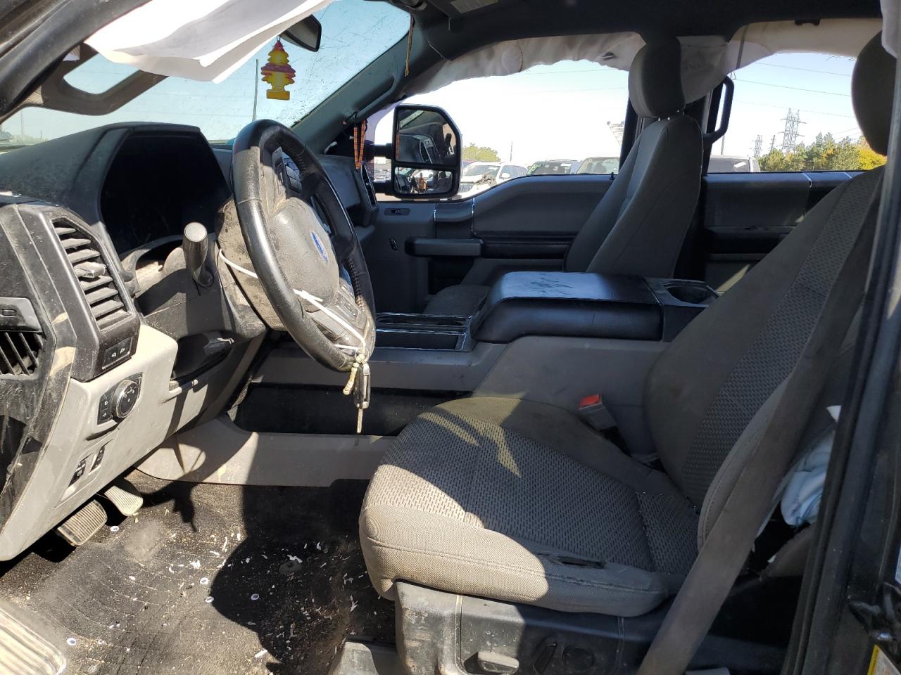 2019 Ford F-150 VIN 1FTFW1E45KFA55831 Copart auction photo, rollover damage thumbnail 7