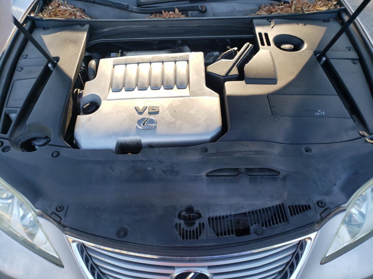 2008 Lexus ES VIN JTHBJ46G782223362 Copart auction photo, front end damage thumbnail 11