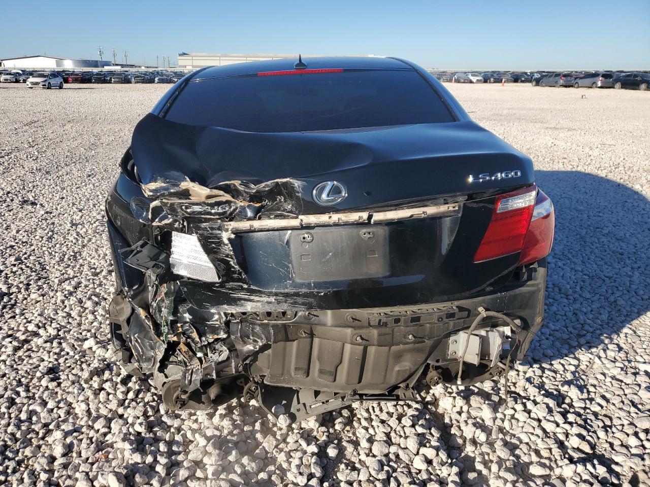 2007 Lexus LS VIN JTHBL46F175031837 Copart auction photo, rear end damage thumbnail 6