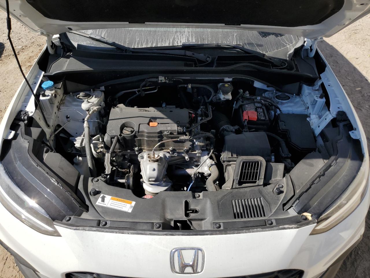 2023 Honda HR-V VIN 3CZRZ2H35PM741530 Copart auction photo, side / front end damage thumbnail 11