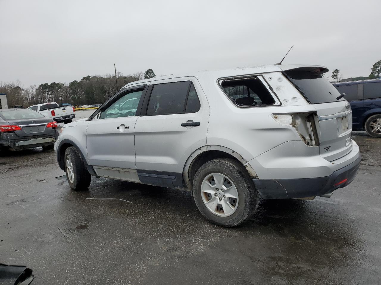 2012 Ford Explorer VIN 1FMHK7B89CGA54476 Copart auction photo, side damage thumbnail 2