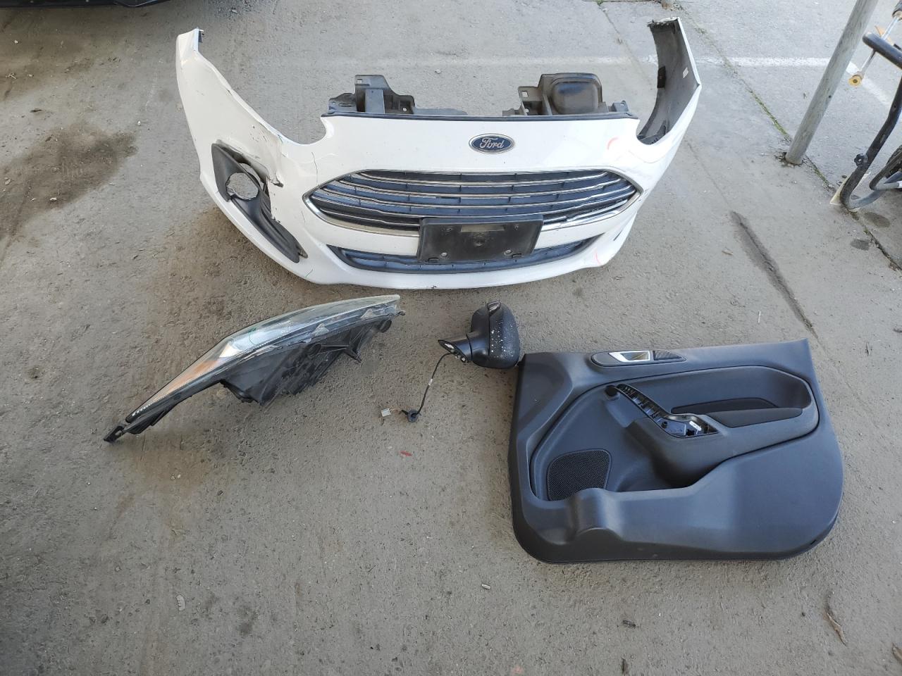 2016 Ford Fiesta VIN 3FADP4BJXGM130861 Copart auction photo, front end damage thumbnail 12