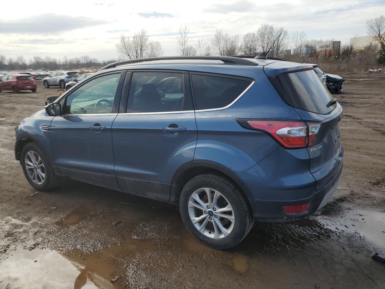 2018 Ford Escape VIN 1FMCU9HD1JUB80656 Copart auction photo, front end damage thumbnail 2