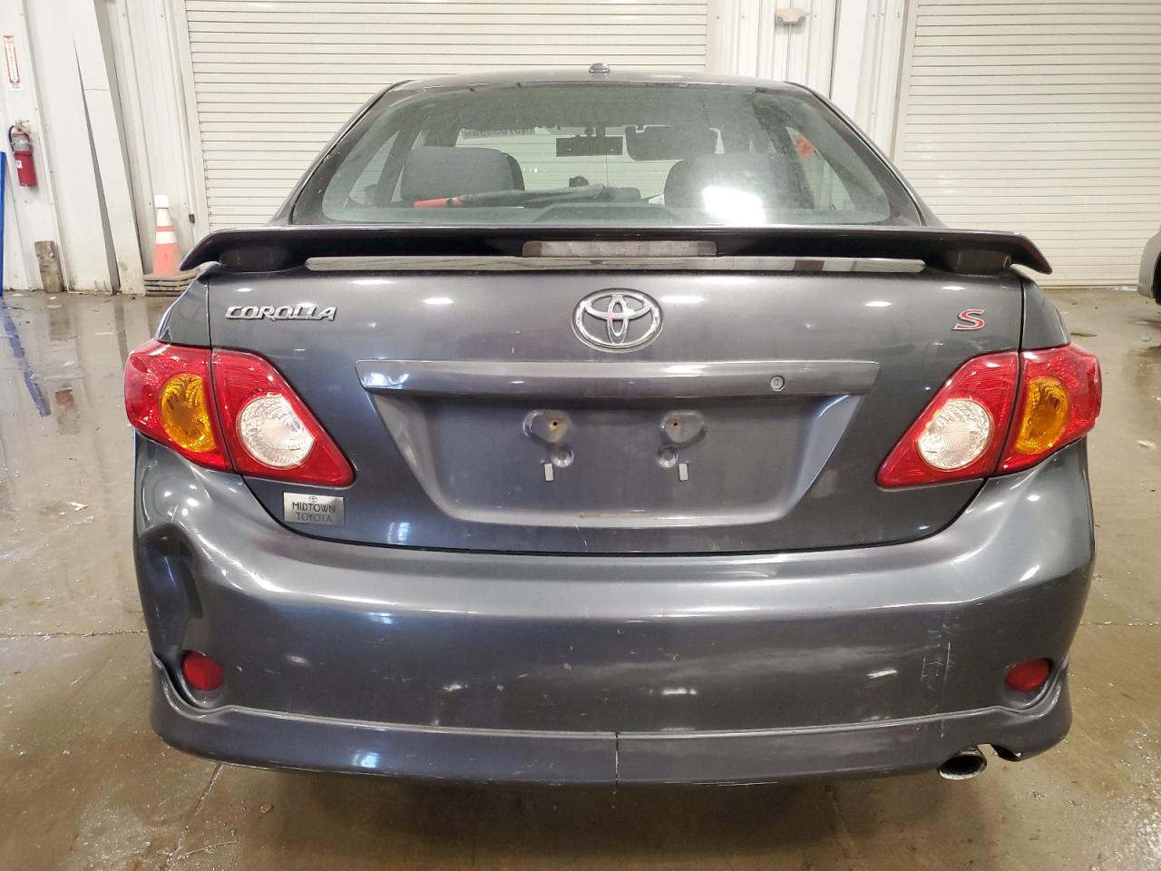 2009 Toyota Corolla VIN 1NXBU40E19Z148479 Copart auction photo, mechanical / side damage thumbnail 6