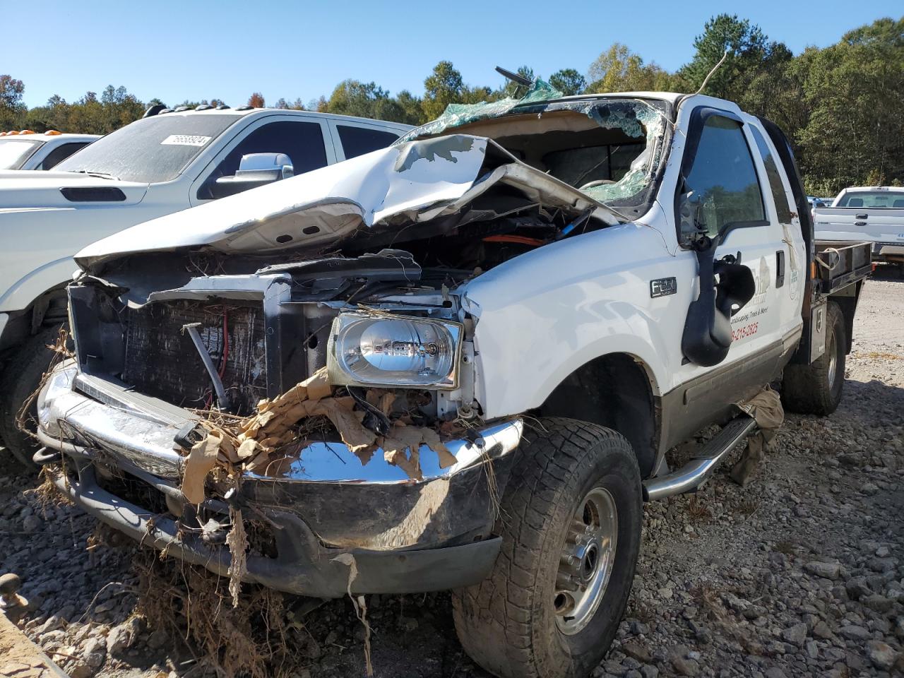 2002 Ford F250 VIN 1FTNX21F22EC10623