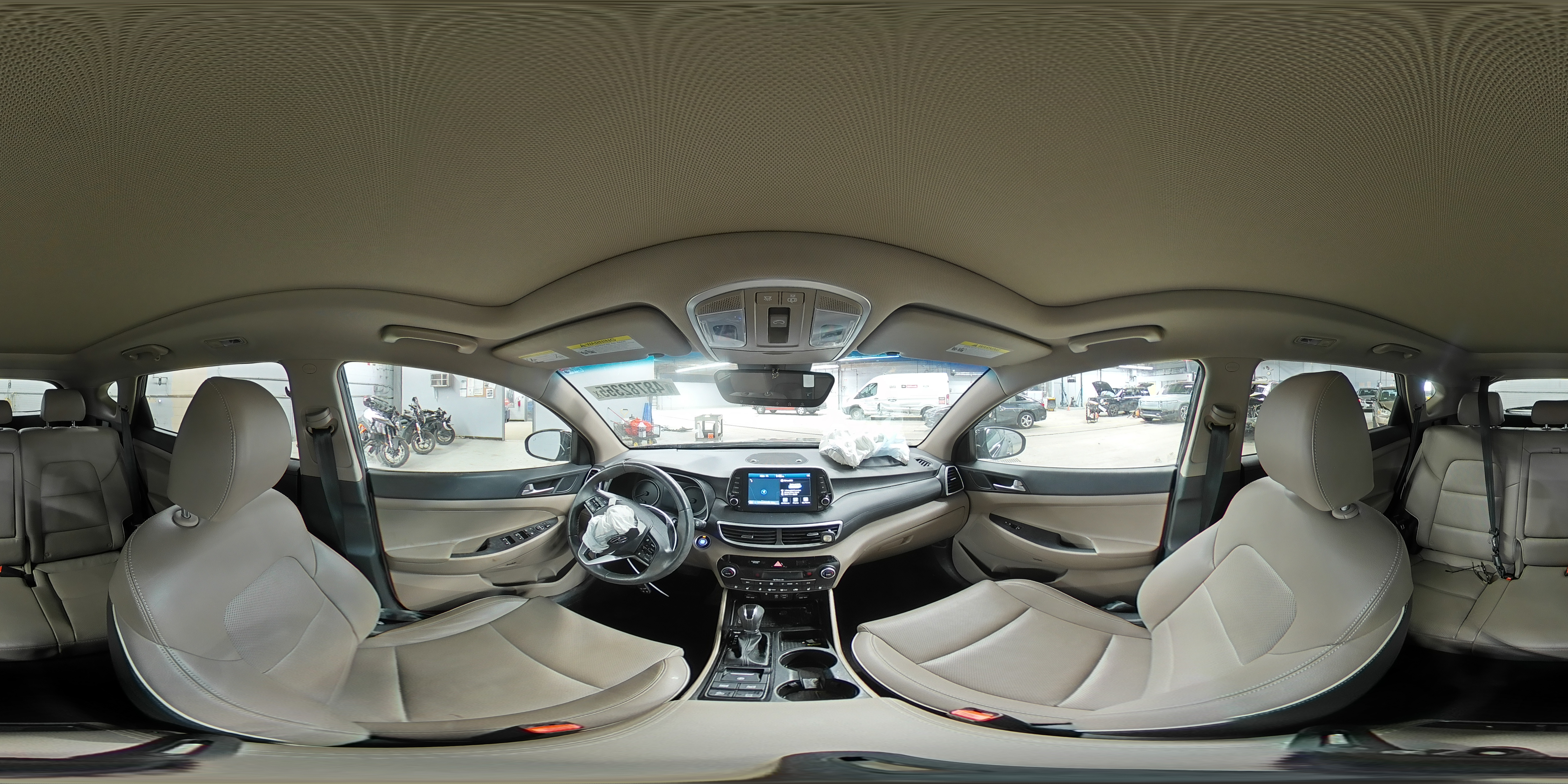 2021 Hyundai Tucson VIN KM8J3CALXMU324203 Copart auction photo, front end / mechanical damage thumbnail 12