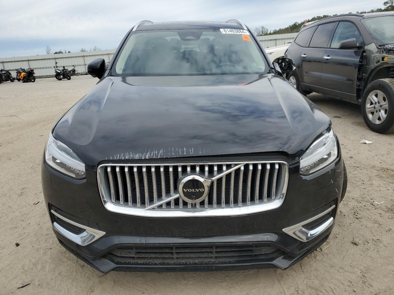 2023 Volvo XC90 VIN YV4L12PN8P1975127 Copart auction photo, front end / side damage thumbnail 5
