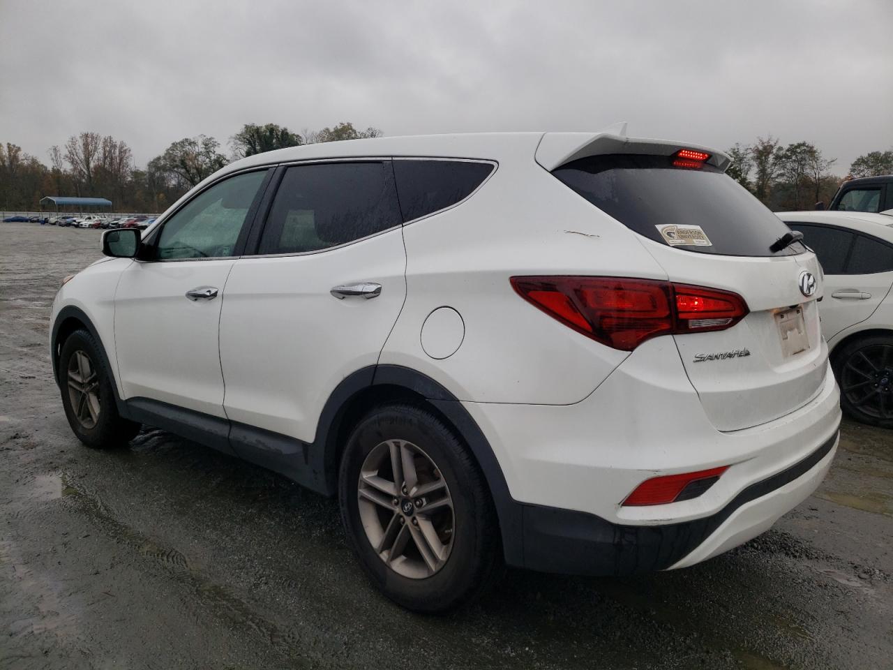 2017 Hyundai Santa Fe VIN 5XYZT3LB3HG434237 Copart auction photo, front end / minor dent/scratches damage thumbnail 2