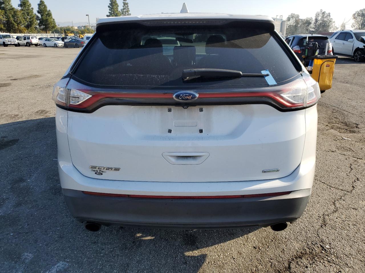 2017 Ford Edge VIN 2FMPK3G93HBB82281 Copart auction photo, front end damage thumbnail 6