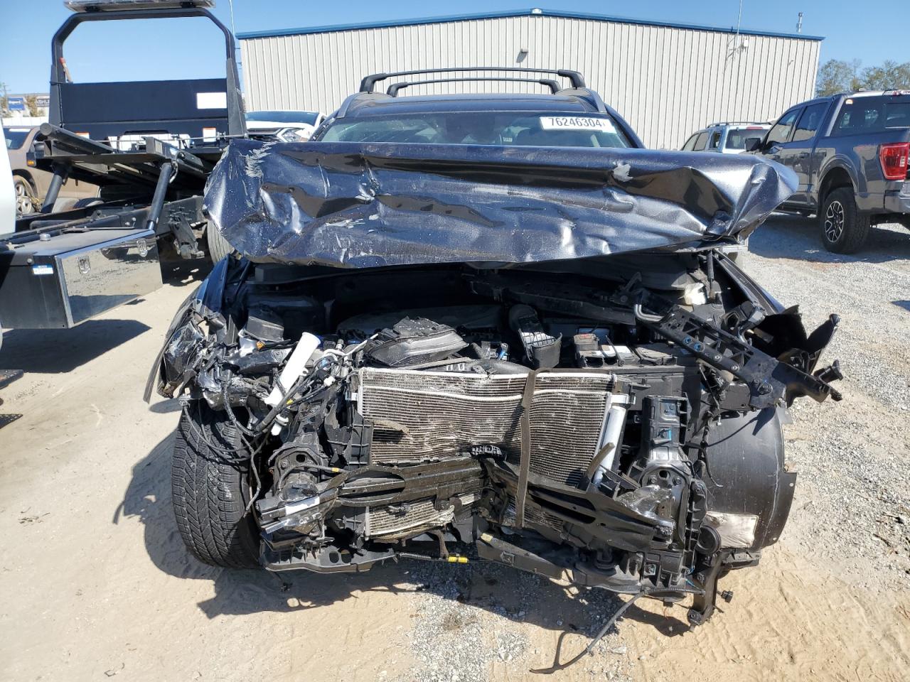 2020 Hyundai Santa Fe VIN 5NMS53AD5LH208585 Copart auction photo, all over damage thumbnail 5