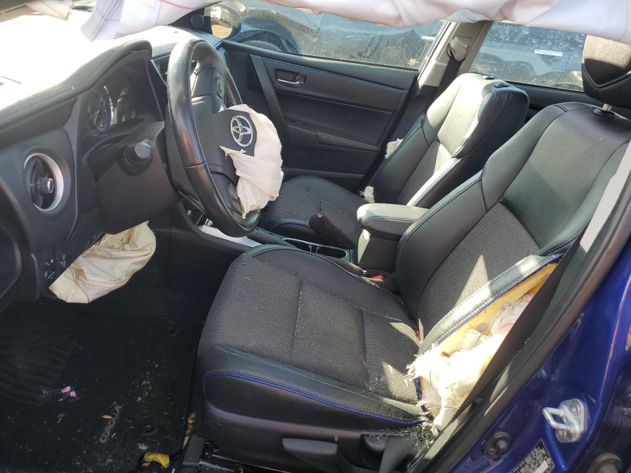 2017 Toyota Corolla VIN 2T1BURHE4HC865489 Copart auction photo, all over damage thumbnail 7