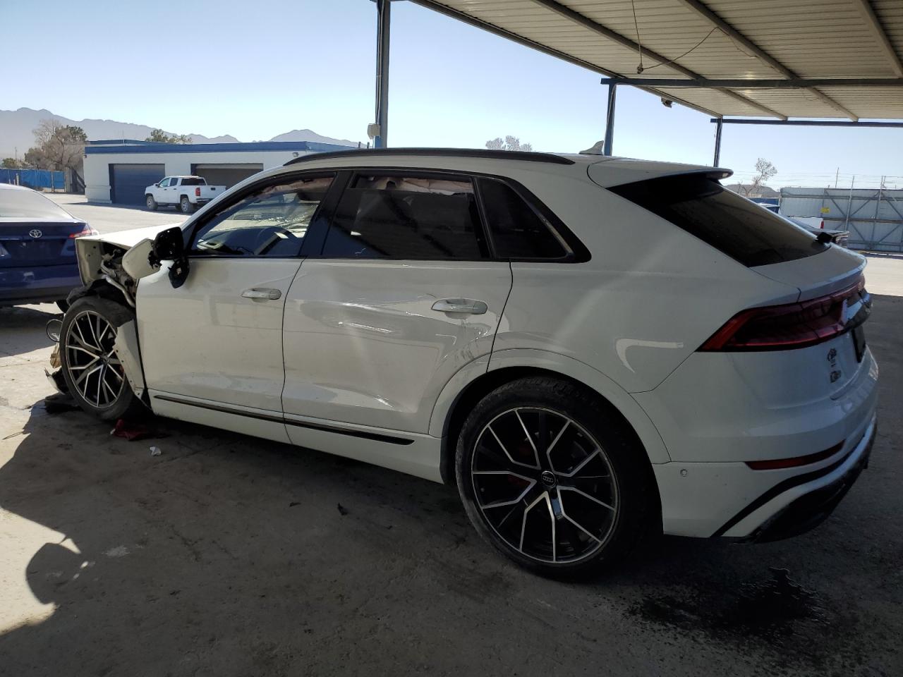 2019 Audi Q8 VIN WA1FVAF17KD032175 Copart auction photo, front end damage thumbnail 2