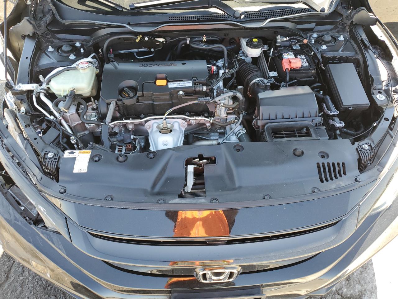 2020 Honda Civic VIN 2HGFC2F85LH503308 Copart auction photo, front end / side damage thumbnail 12