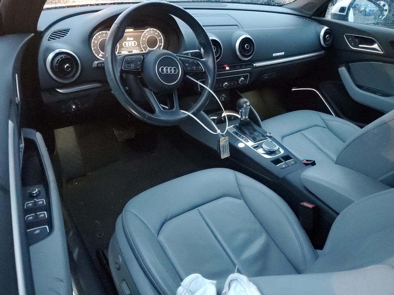 2018 Audi A3 VIN WAU5ULFF9J1005438 Copart auction photo, side damage thumbnail 8