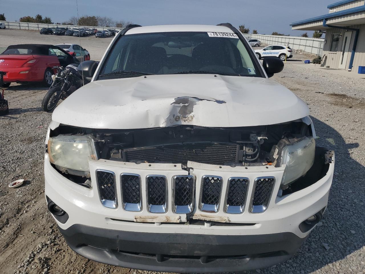 2011 Jeep Compass VIN 1J4NF1FB0BD188494 Copart auction photo, front end damage thumbnail 5