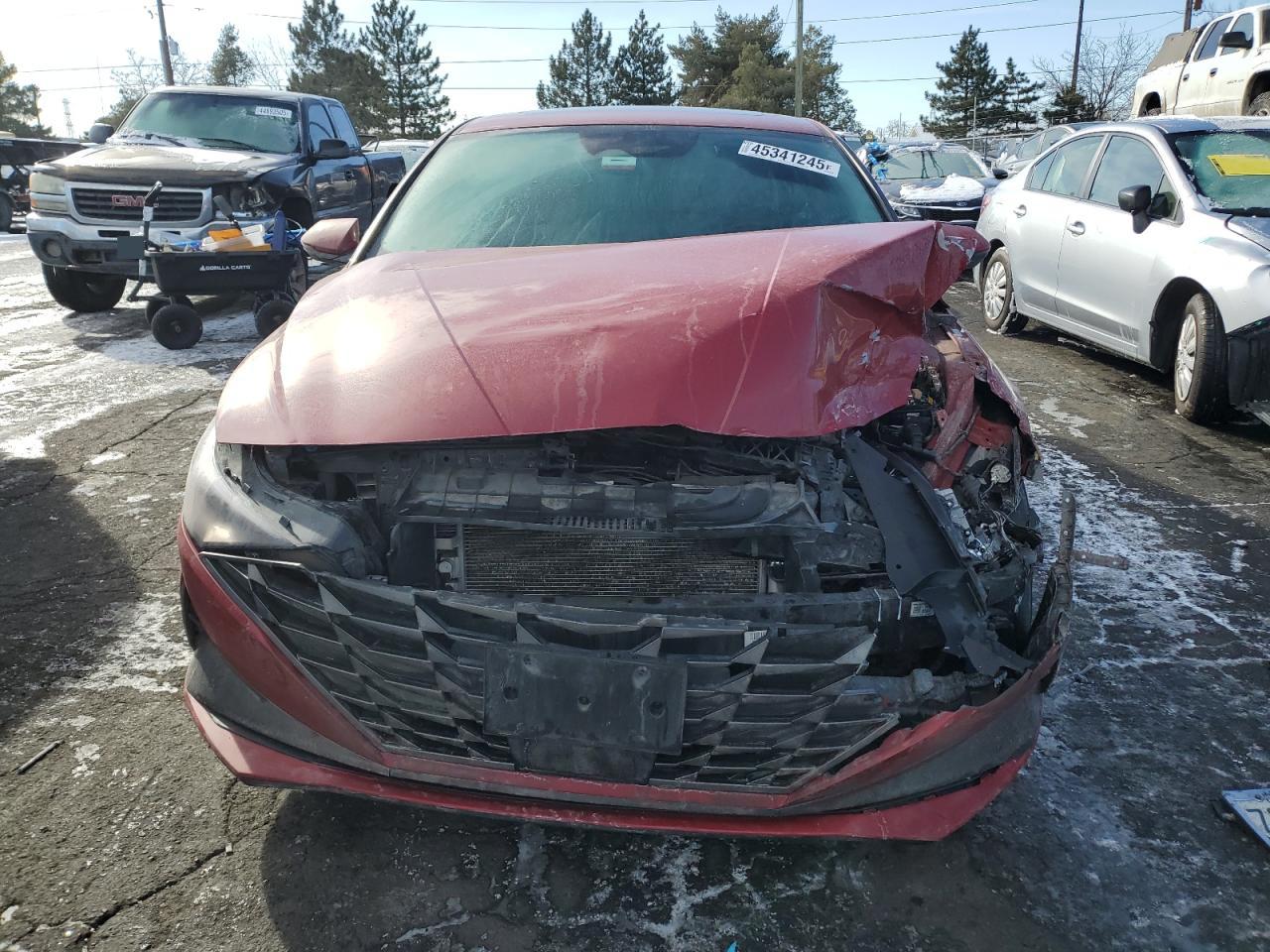 2023 Hyundai Elantra VIN KMHLN4AJ5PU057533 Copart auction photo, front end damage thumbnail 5