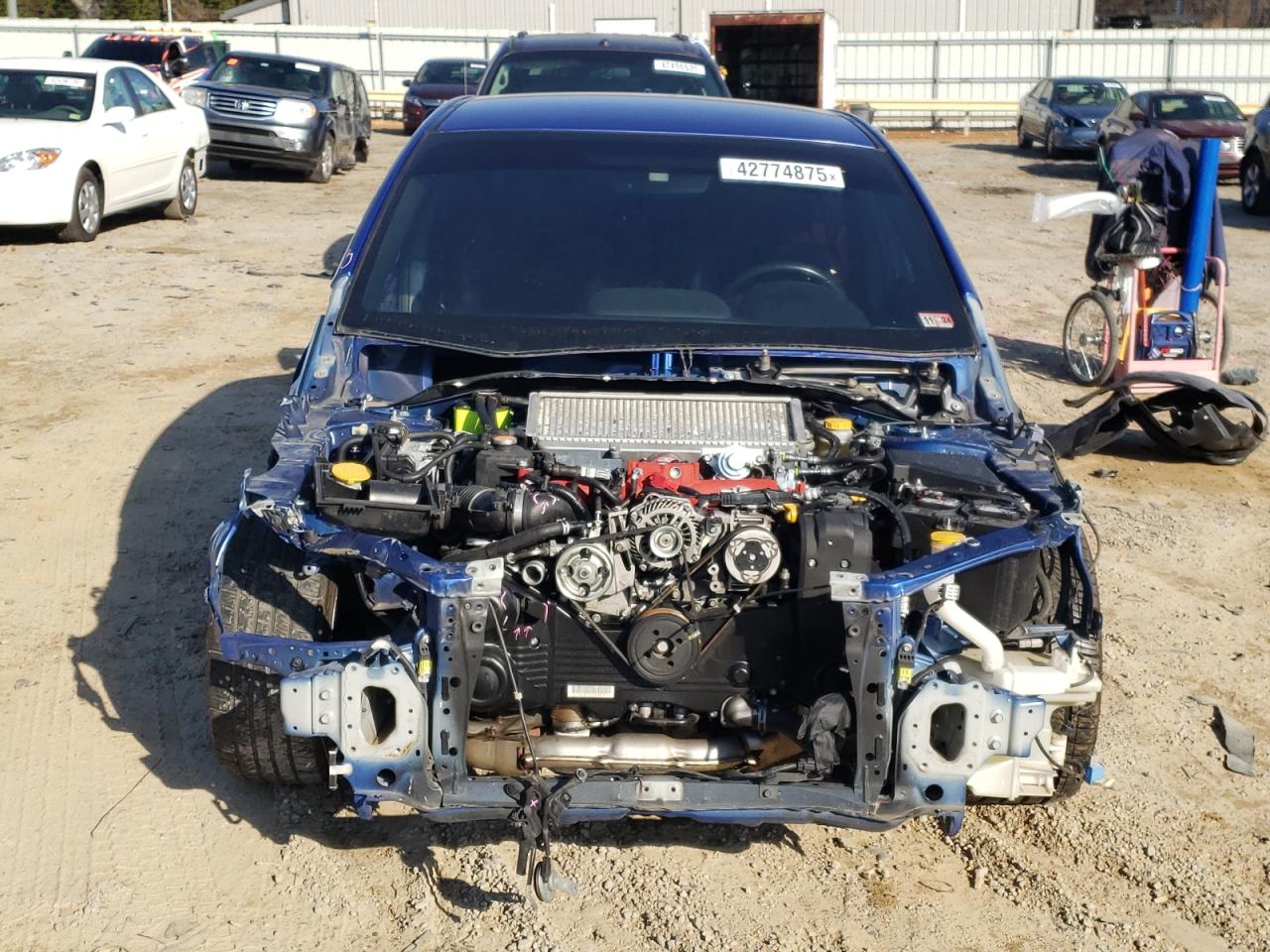 2020 Subaru WRX VIN JF1VA2E64L9802097 Copart auction photo, all over / mechanical damage thumbnail 5