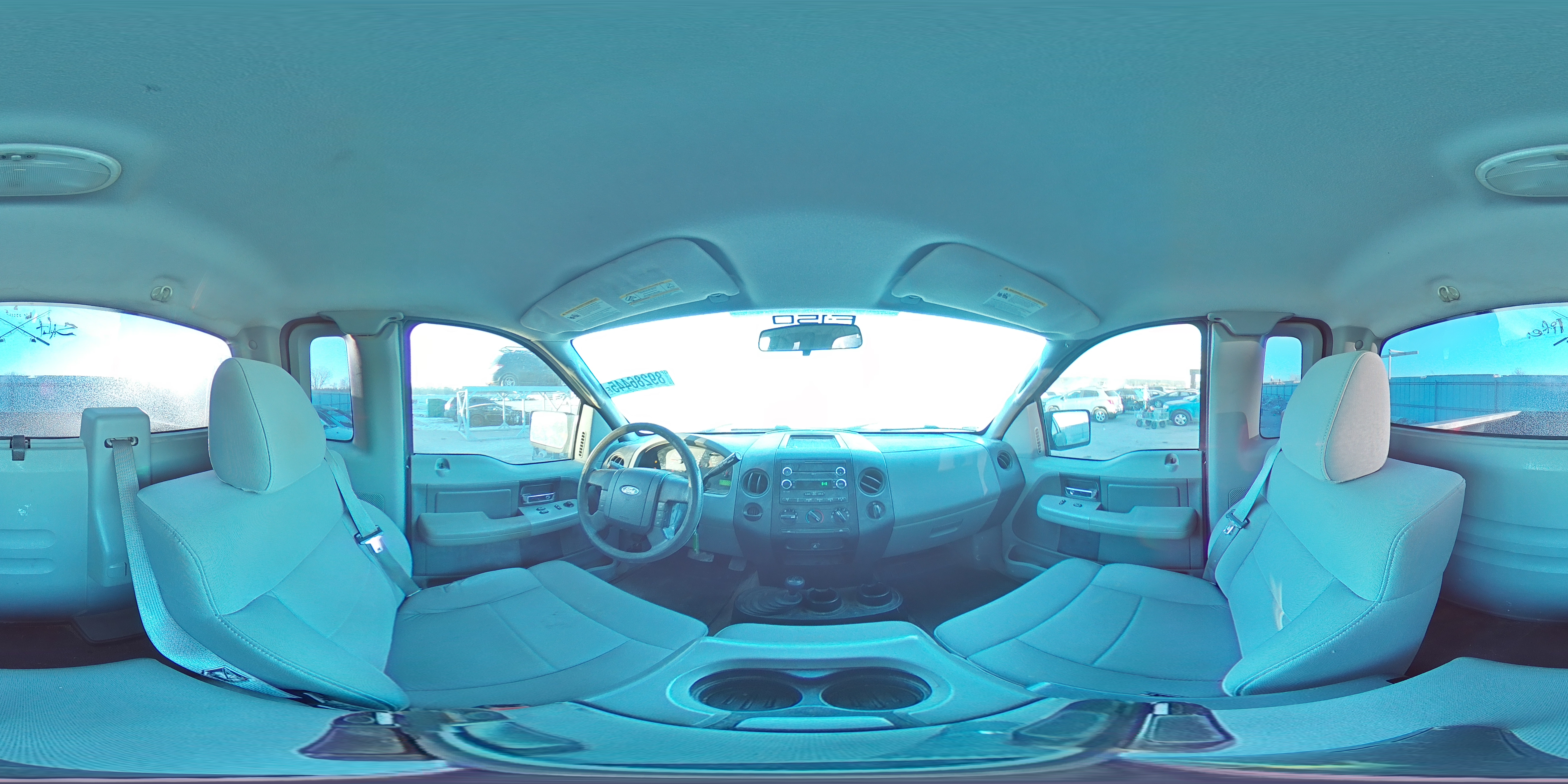 2008 Ford F-150 VIN 1FTRF14W48KE24792 Copart auction photo, frame damage damage thumbnail 13