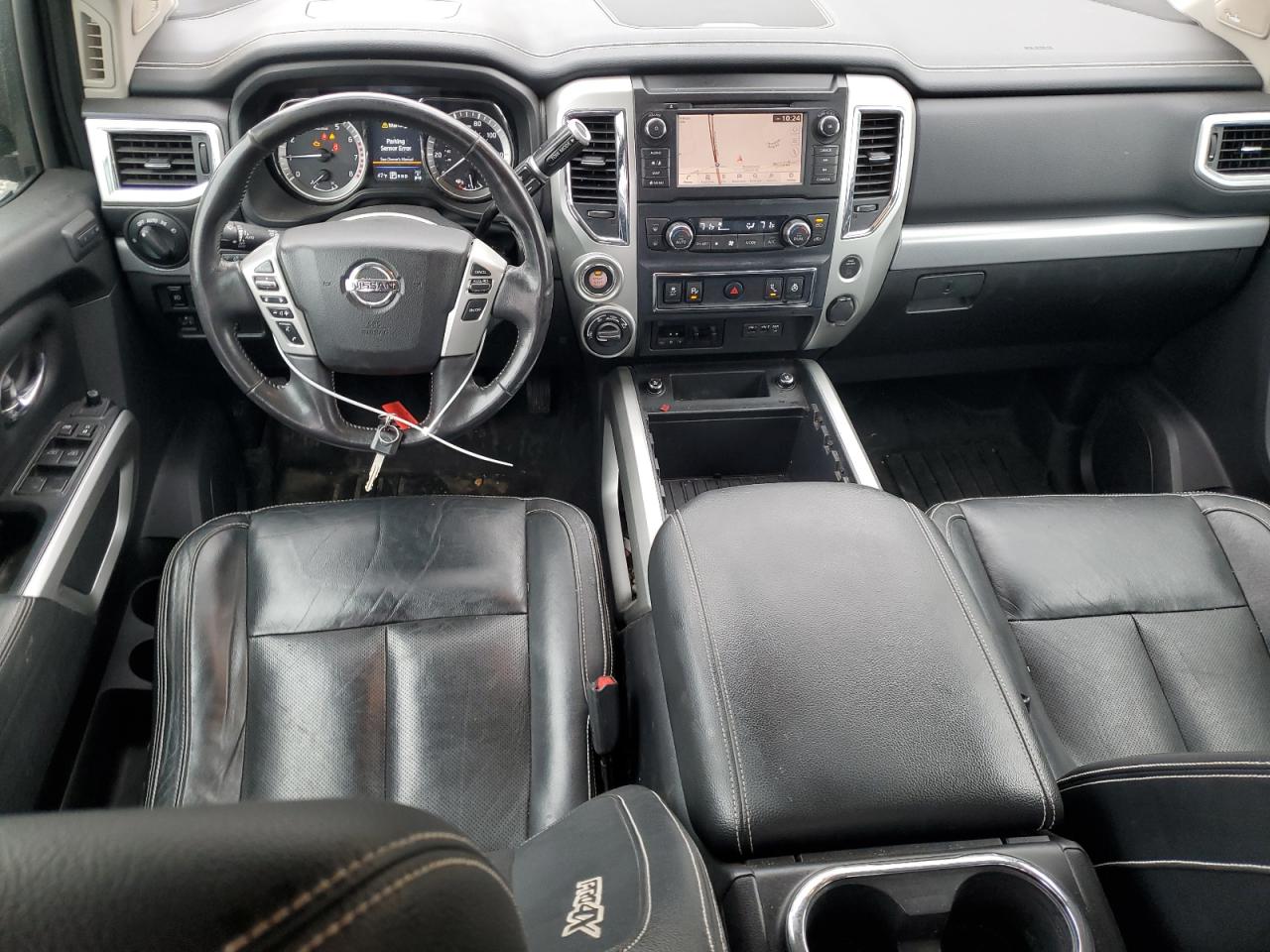 2019 Nissan Titan VIN 1N6AA1E59KN515187 Copart auction photo, front end / rear end damage thumbnail 8