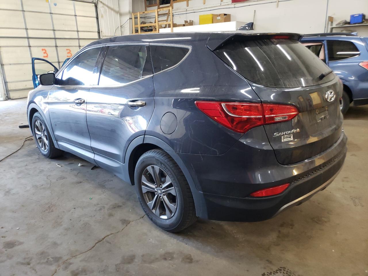 2013 Hyundai Santa Fe VIN 5XYZU3LB6DG005004 Copart auction photo, front end damage thumbnail 2