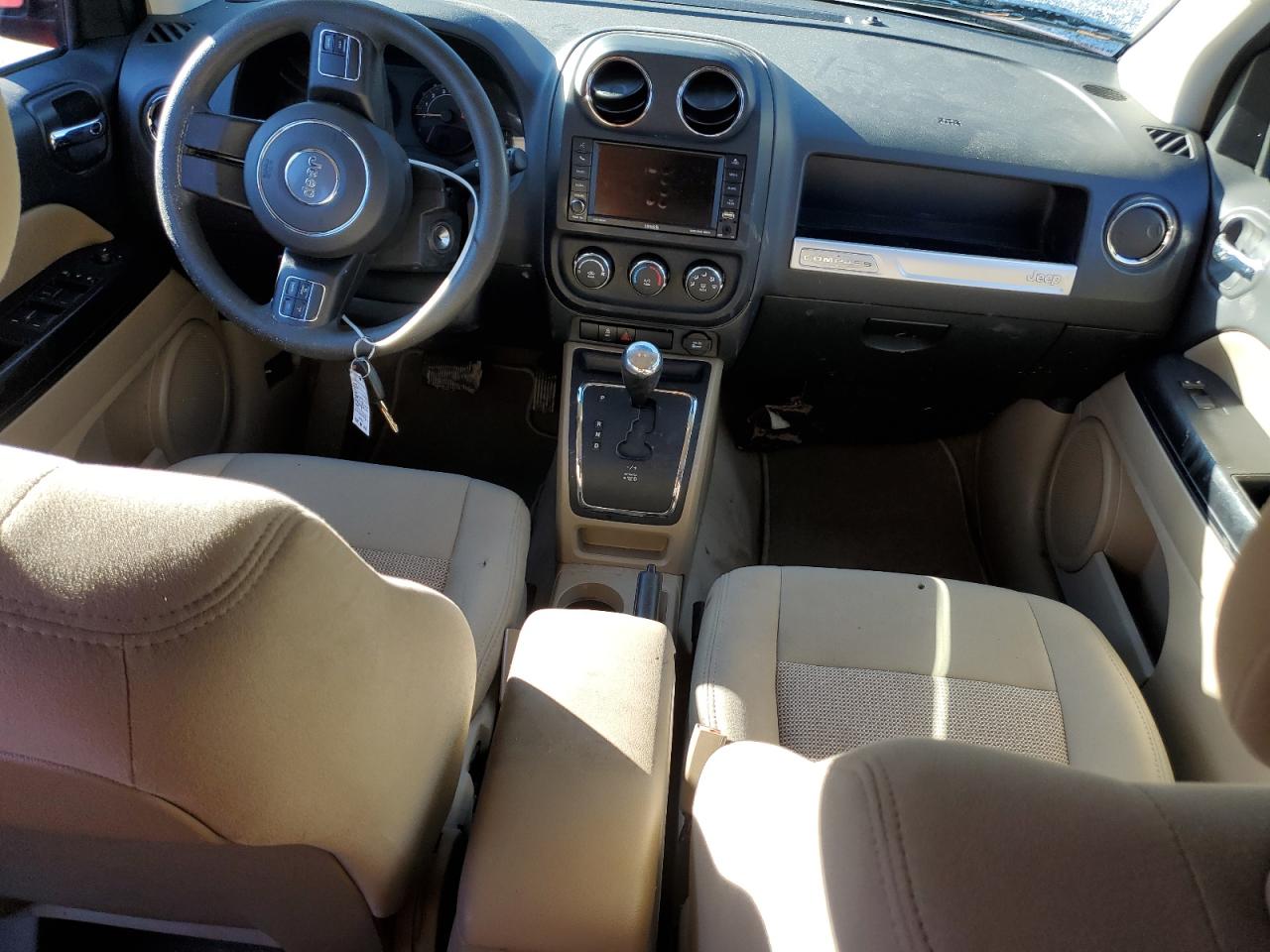 2016 Jeep Compass VIN 1C4NJCBB7GD513753 Copart auction photo, front end damage thumbnail 8