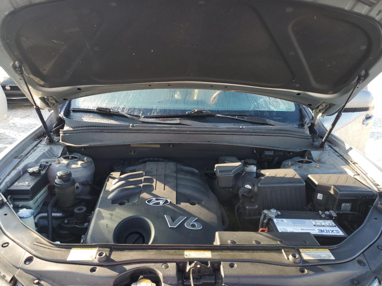 2007 Hyundai Santa Fe VIN 5NMSH13E27H115787 Copart auction photo, rear end damage thumbnail 12