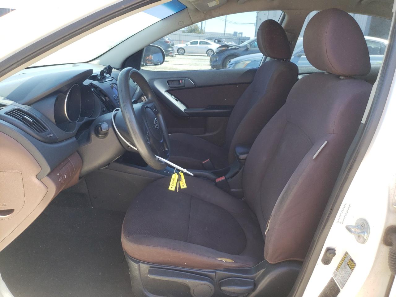 2010 KIA Forte VIN KNAFU4A25A5812126 Copart auction photo, rear end / front end damage thumbnail 7