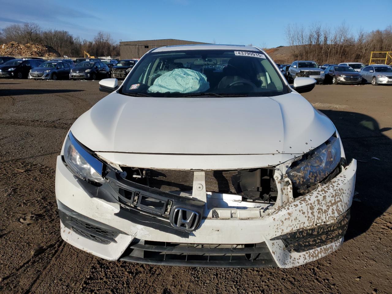 2017 Honda Civic VIN 2HGFC2F78HH554736 Copart auction photo, front end damage thumbnail 5