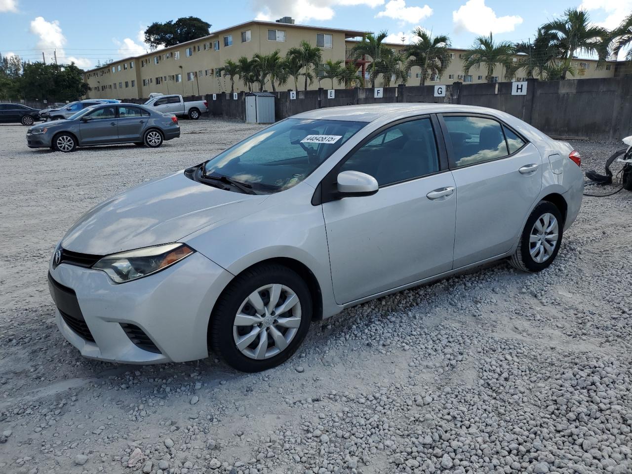 2015 Toyota Corolla VIN 2T1BURHE6FC376153