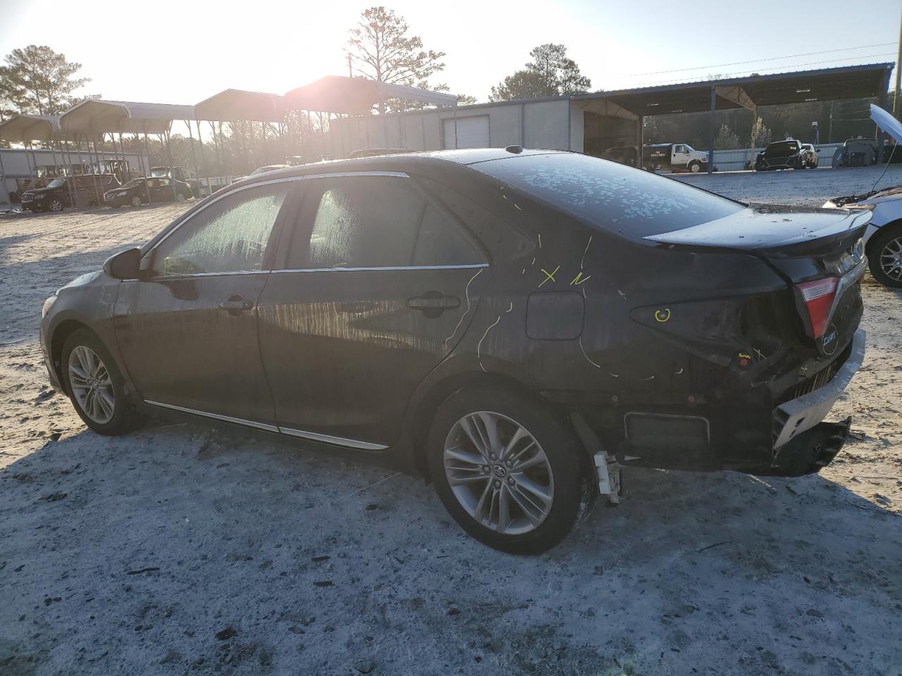 2017 Toyota Camry VIN 4T1BS1SK9HU774642 Copart auction photo, rear end damage thumbnail 2