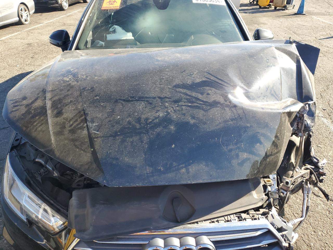 2018 Audi A4 VIN WAULMAF49JA233966 Copart auction photo, front end damage thumbnail 12