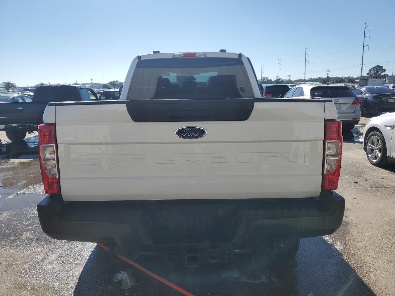 2022 Ford F250 VIN 1FT7W2BTXNEF05764 Copart auction photo, side damage thumbnail 6